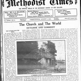 The New Zealand Methodist Times: 9th August 1941