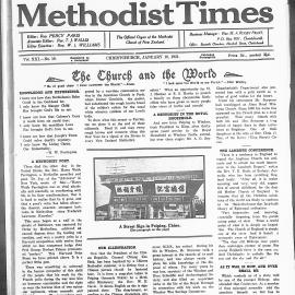 The New Zealand Methodist Times: 10th January 1931