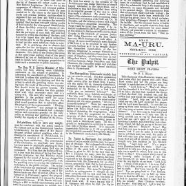 The New Zealand Methodist Times: 31st December 1892