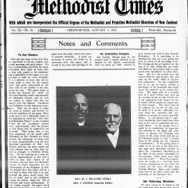 The New Zealand Methodist Times: 4th January 1919