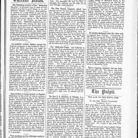 The New Zealand Methodist Times: 14th January 1893