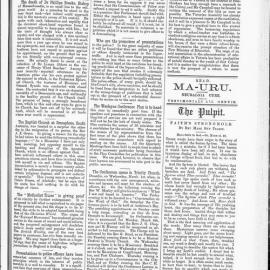 The New Zealand Methodist Times: 4th February 1893