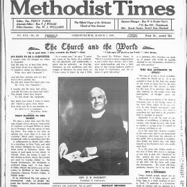 The New Zealand Methodist Times: 7th March 1931