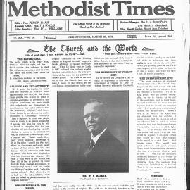 The New Zealand Methodist Times: 21st March 1931