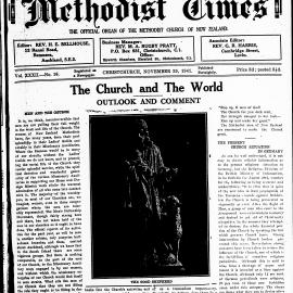 The New Zealand Methodist Times: 29th November 1941