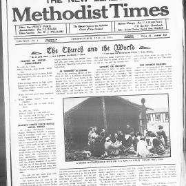The New Zealand Methodist Times: 13th June 1931