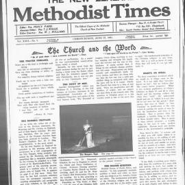 The New Zealand Methodist Times: 27th June 1931