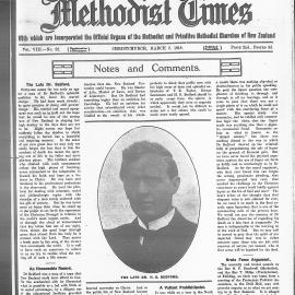 The New Zealand Methodist Times: 2nd March 1918