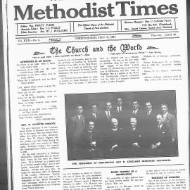 The New Zealand Methodist Times: 11th July 1931