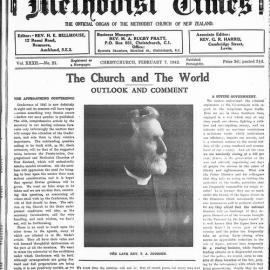 The New Zealand Methodist Times: 7th February 1942