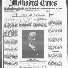 The New Zealand Methodist Times: 30th March 1918