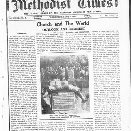 The New Zealand Methodist Times: 2nd May 1942