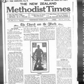 The New Zealand Methodist Times: 17th October 1931