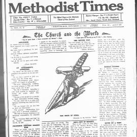 The New Zealand Methodist Times: 14th November 1931