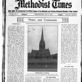 The New Zealand Methodist Times: 11th May 1918