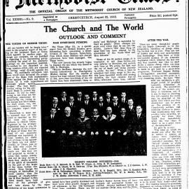The New Zealand Methodist Times: 22nd August 1942