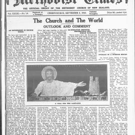 The New Zealand Methodist Times: 5th September 1942