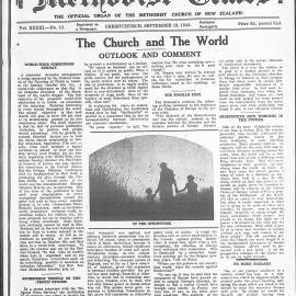 The New Zealand Methodist Times: 19th September 1942