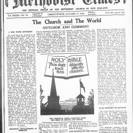 The New Zealand Methodist Times: 17th October 1942