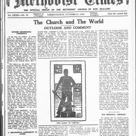 The New Zealand Methodist Times: 31st October 1942