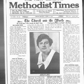 The New Zealand Methodist Times: 2nd April 1932