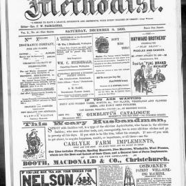 The New Zealand Methodist Times: 9th December 1893
