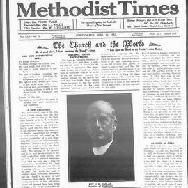 The New Zealand Methodist Times: 16th April 1932