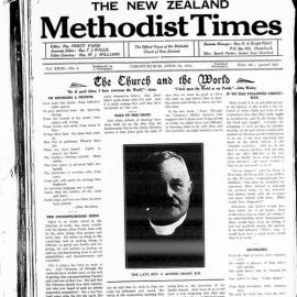The New Zealand Methodist Times: 30th April 1932