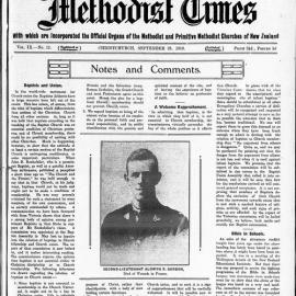 The New Zealand Methodist Times: 28th September 1918