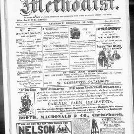 The New Zealand Methodist Times: 23rd December 1893