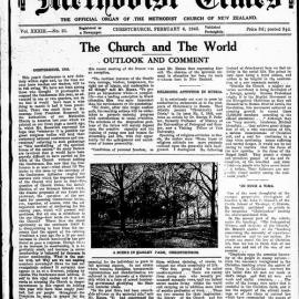 The New Zealand Methodist Times: 6th February 1943