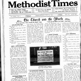 The New Zealand Methodist Times: 28th May 1932