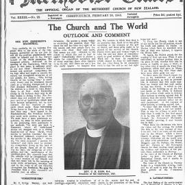 The New Zealand Methodist Times: 20th February 1943