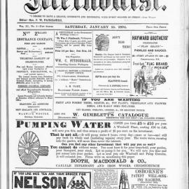 The New Zealand Methodist Times: 13th January 1894