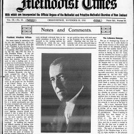 The New Zealand Methodist Times: 23rd November 1918