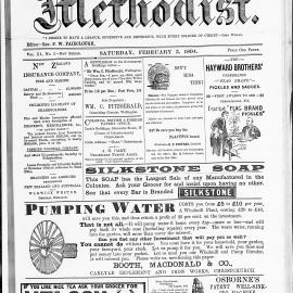 The New Zealand Methodist Times: 3rd February 1894