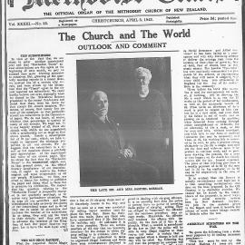 The New Zealand Methodist Times: 3rd April 1943