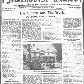 The New Zealand Methodist Times: 17th April 1943