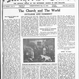 The New Zealand Methodist Times: 15th May 1943