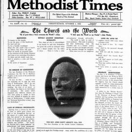 The New Zealand Methodist Times: 1st October 1932