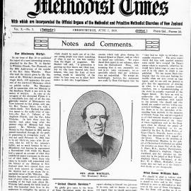 The New Zealand Methodist Times: 7th June 1919