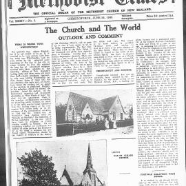 The New Zealand Methodist Times: 26th June 1943