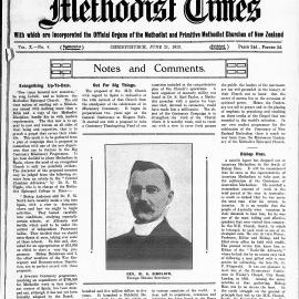 The New Zealand Methodist Times: 21st June 1919