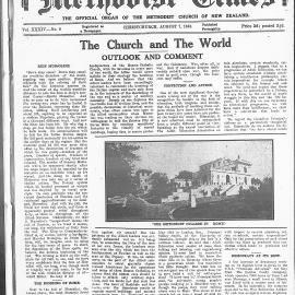 The New Zealand Methodist Times: 7th August 1943