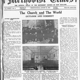 The New Zealand Methodist Times: 21st August 1943