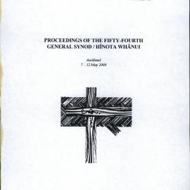 Proceedings of the General Synod: 54th General Synod, 2000
