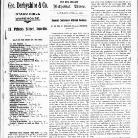 The New Zealand Methodist Times: 18th June 1910