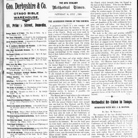 The New Zealand Methodist Times: 16th July 1910