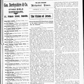 The New Zealand Methodist Times: 30th July 1910