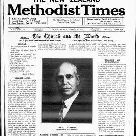 The New Zealand Methodist Times: 4th March 1933